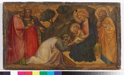 Adorazione dei Magi da Aretino Luca Spinello or Spinelli