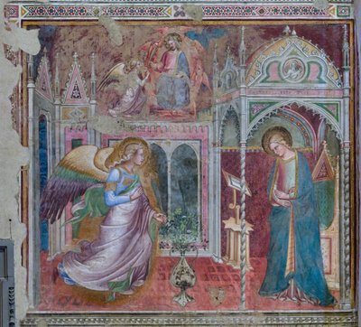 Annunciazione, fine XIV secolo o inizio XV secolo da Aretino Luca Spinello or Spinelli