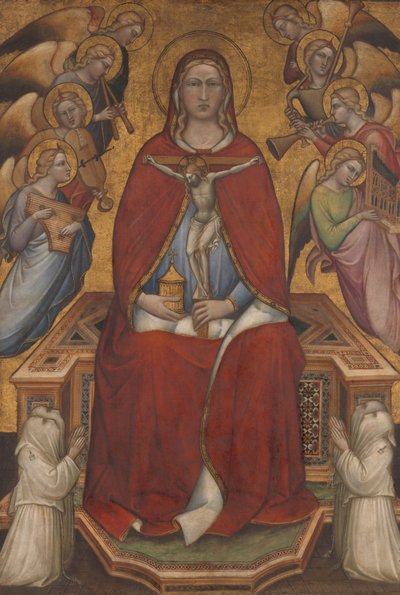 Santa Maria Maddalena che tiene un crocifisso, c.1395-1400 da Aretino Luca Spinello or Spinelli