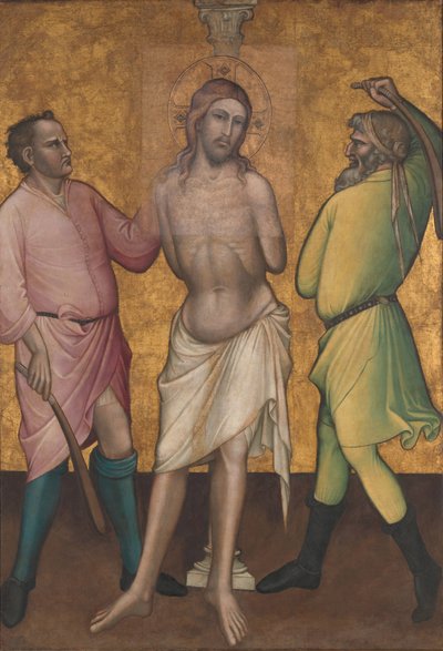 La Flagellazione, c.1395-1400 da Aretino Luca Spinello or Spinelli