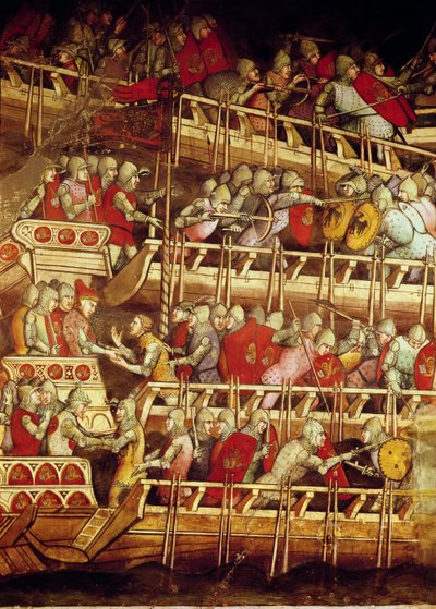 La storia di Papa Alessandro III (1105-81): La flotta veneziana vittoriosa su quella dell