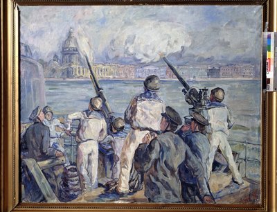 La difesa di Sebastopoli da Aristarkh Vasilievic Lentulov