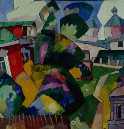 Paesaggio, 1900s-1910s da Aristarkh Vasilievic Lentulov