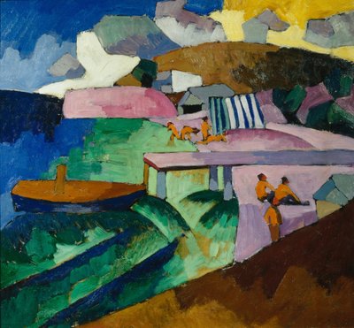 Spiaggia, 1912 da Aristarkh Vasilievic Lentulov