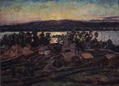 Tramonto, 1928 da Aristarkh Vasilievic Lentulov