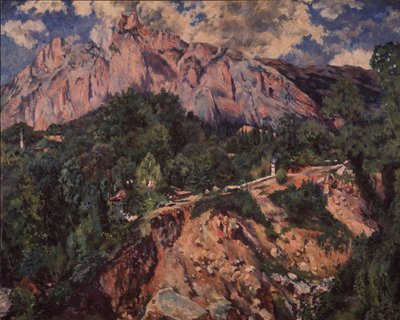 Il monte Ai-Petri da Aristarkh Vasilyevich Lentulov