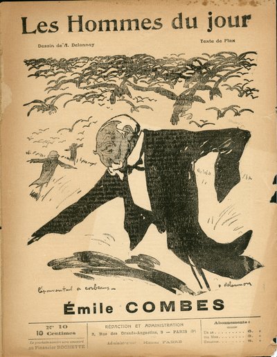 Copertina di Les Hommes du jour, numero 10 da Aristide Delannoy