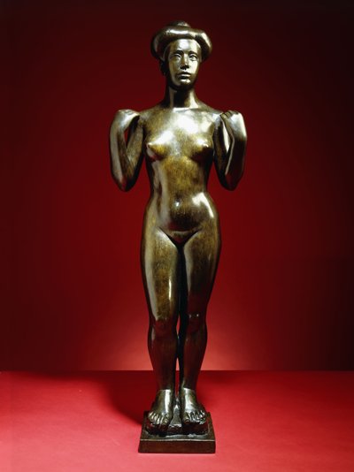 Bagnante con le braccia alzate, c.1900 da Aristide Maillol