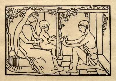 Lucina sorride al suo ragazzo da Aristide Maillol