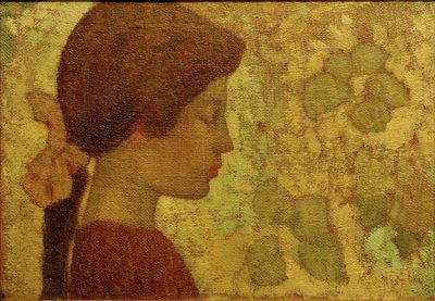 Ragazza di profilo da Aristide Maillol