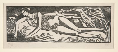 Donna reclinata da Aristide Maillol