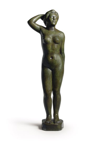 Bagnante in Piedi Senza Drappeggio da Aristide Maillol