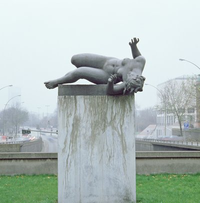 Il fiume (La riviere etendue), 1939-43 (piombo) da Aristide Maillol