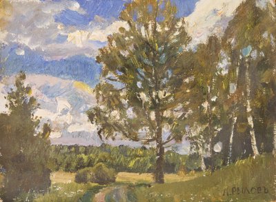 Paesaggio estivo da Arkadij Aleksandrovic Rylov