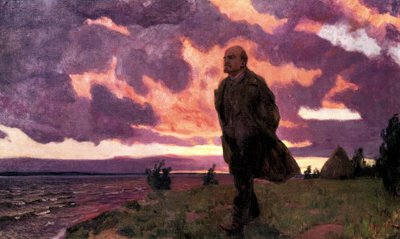 Lenin a Razliv da Arkadij Aleksandrovic Rylov