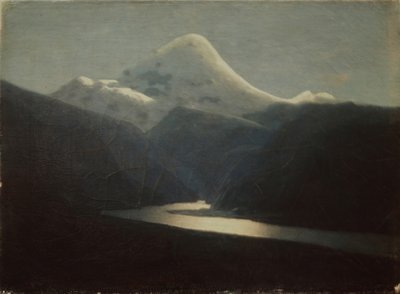 Al Monte Elbrus da Arkhip Ivanovich Kuindzhi