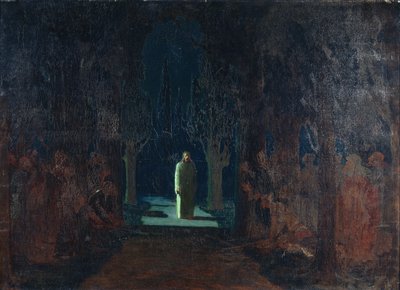 Cristo nel Giardino del Getsemani da Arkhip Ivanovich Kuindzhi