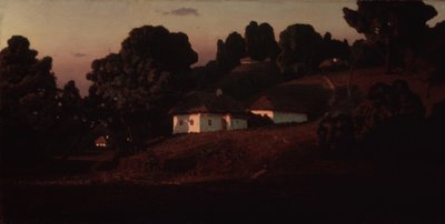 Sera in Ucraina, 1878 da Arkhip Ivanovich Kuindzhi