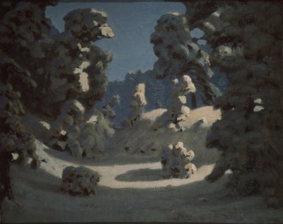 Macchie solari sulla brina, 1876-1890 da Arkhip Ivanovich Kuindzhi