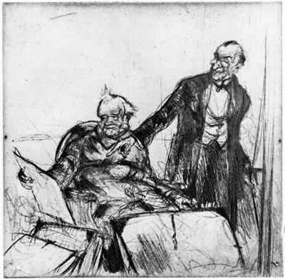 Il collezionista, c1900-1935 1924 da Armand Coussens