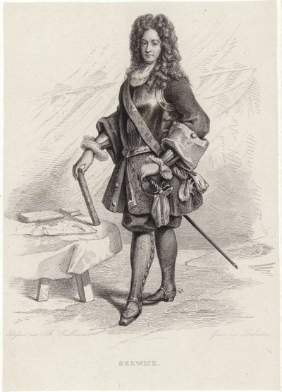 Ritratto di James Fitzjames, duca di Berwick da Armand Guilleminot