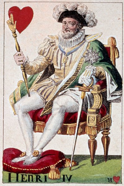 Rappresentazione di Re Enrico IV (dettaglio) da Armand Gustave Houbigant