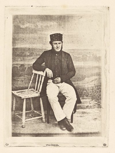 [Ritratto di un uomo] da Armand Hippolyte Louis Fizeau