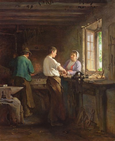 Fabbro da Armand Hubert Simon Leleux