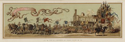 50º anniversario delle ferrovie belghe da Armand Jean Heins