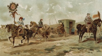 Carrozza di Rubens, Paesi Bassi spagnoli, inizio XVII secolo da Armand Jean Heins