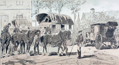 Tipi di carrozze usate nel XIX secolo da Armand Jean Heins