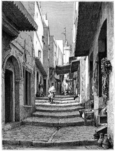 Città vecchia, Algeri da Armand Kohl