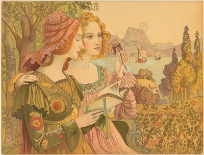 La Leggenda Dorata, 1897 da Armand Point
