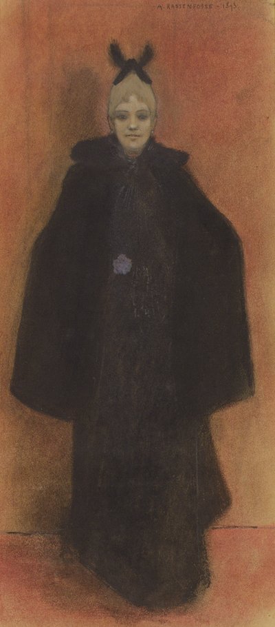 Elegante in piedi, 1893 da Armand Rassenfosse