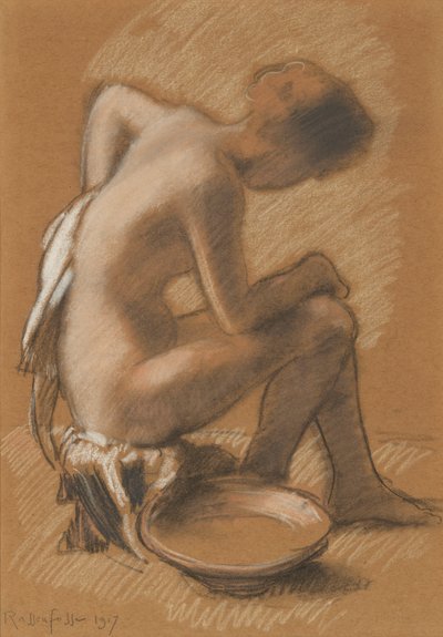 Donna alla sua toilette da Armand Rassenfosse