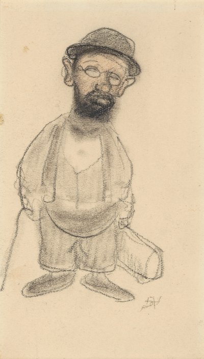 Ritratto di Henri de Toulouse-Lautrec da Armand Rassenfosse