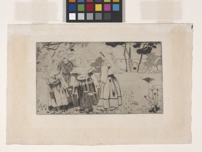 La Ronde De Pont-Aven (La danza a Pont-Aven) da Armand Séguin