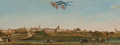 Veduta panoramica di São Paulo, 1821 da Arnaud Julien Pallière