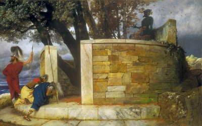 Il Santuario di Ercole da Arnold Böcklin