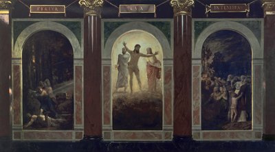 Fertur lux in tenebras (Progetto per il Museo Slesiano di Belle Arti a Breslavia) da Arnold Böcklin