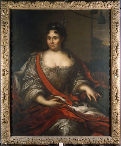 Ritratto della regina Caterina I di Russia, 1717 da Arnold Boonen