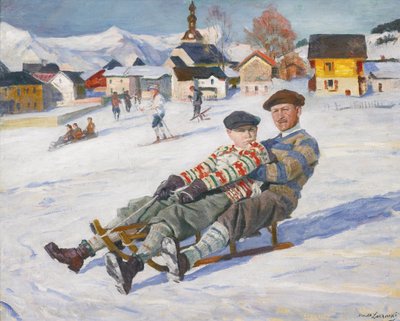 Carlo II di Romania e il principe Michele di Romania, primi anni 1930 da Arnold Borisovich Lakhovsky