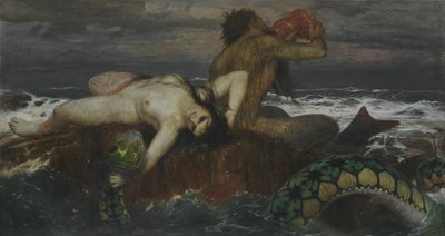 Tedesco: Triton und Nereïde Tritone e Nereide da Arnold Böcklin