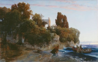 Castello sul mare (Omicidio nel castello) da Arnold Böcklin