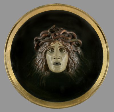 Scudo con il volto di Medusa, 1897 da Arnold Böcklin