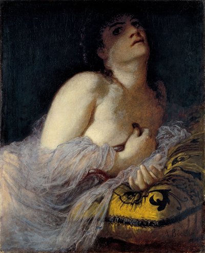 La morte di Cleopatra prima versione da Arnold Böcklin
