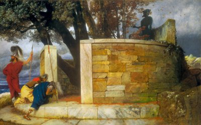 Il santuario di Ercole da Arnold Böcklin