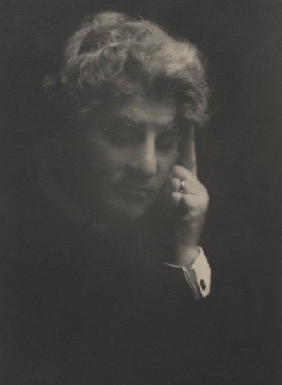 Ritratto di David Belasco da Arnold Genthe