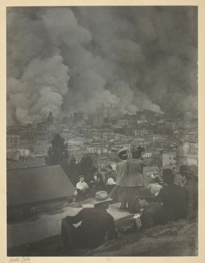 Terremoto di San Francisco da Arnold Genthe