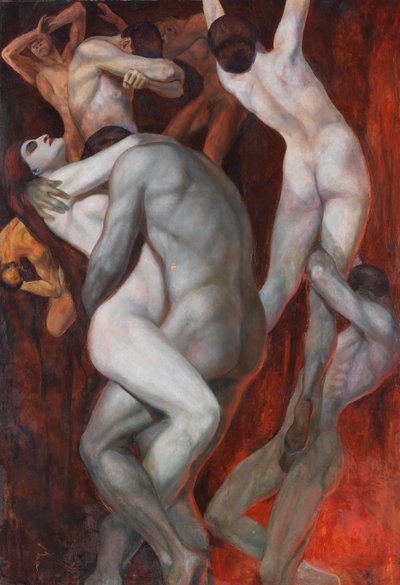 I Dannati, c. 1910 da Arnold Rechberg